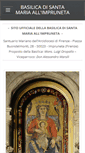 Mobile Screenshot of basilicaimpruneta.org